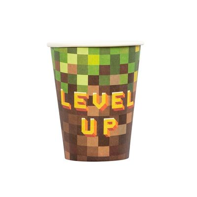 Pappersmuggar Minecraft Pixel Level up