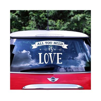 Bildekal "All you need is LOVE"