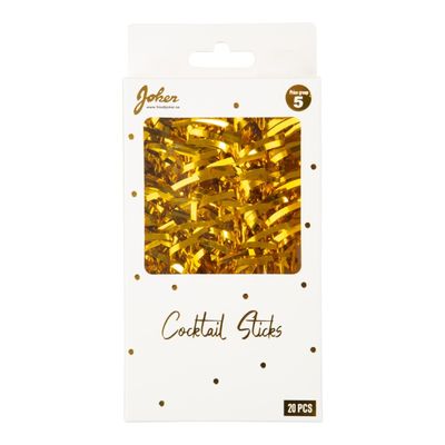 Cocktail Sticks Guld