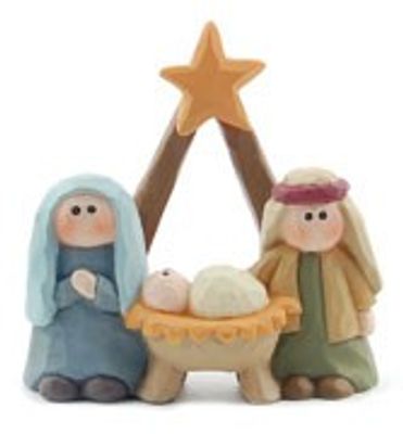 Heliga familjen med stjärna