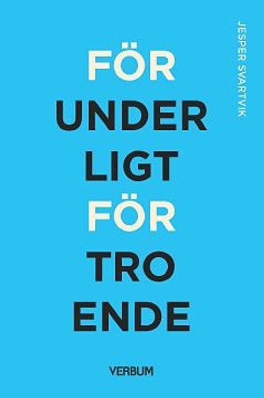 Förunderligt förtroende - Jesper Svartvik