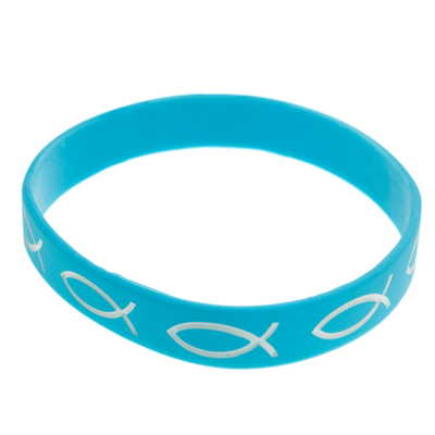Armband silikon fisk