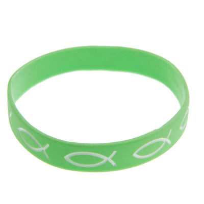 Armband silikon fisk