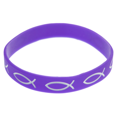 Armband silikon fisk