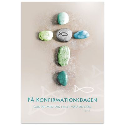 Kort - På Konfirmationsdagen - Dubbelt