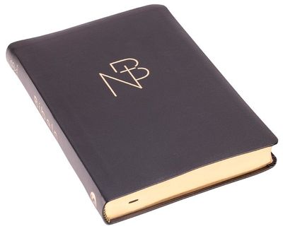 nuBibeln slimline - svart, cabra