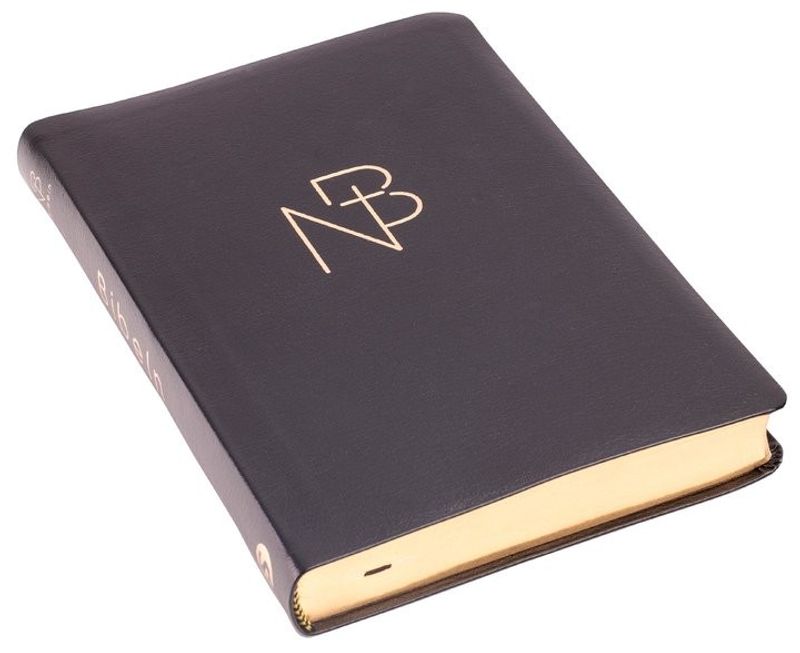 nuBibeln slimline - svart, cabra