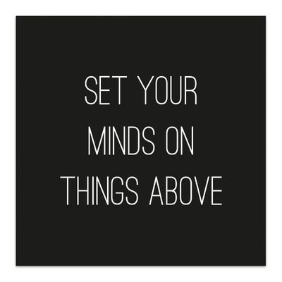 Magnet - Set your minds on things above