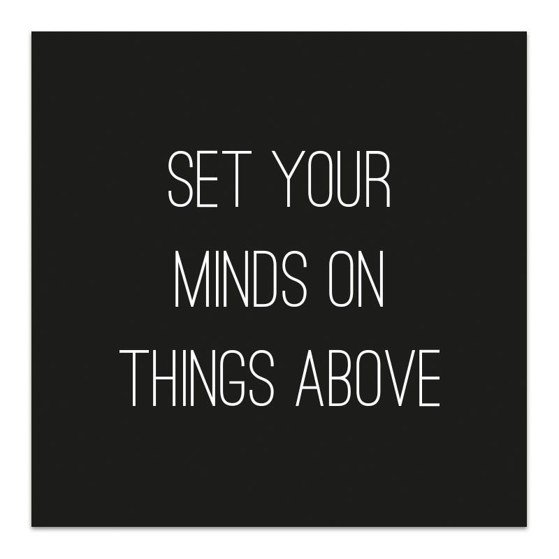 Magnet - Set your minds on things above