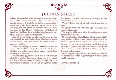 Ljudvykort - Jul