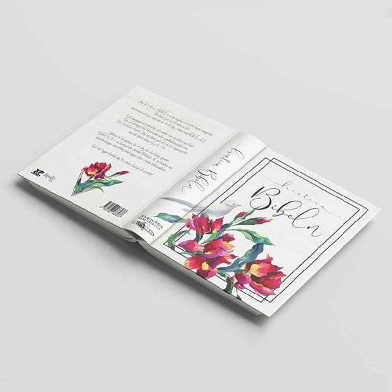 Kreativ Bibel i vit hård pärm