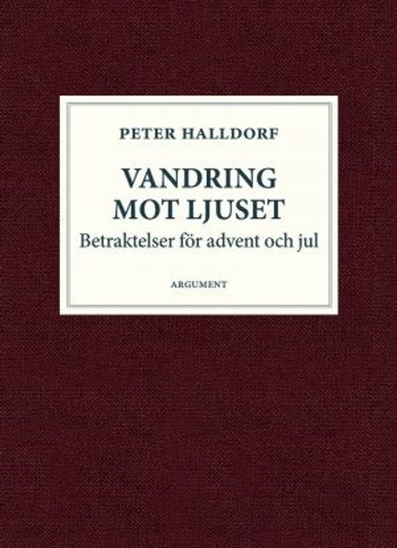 Vandring mot ljuset - Peter Halldorf