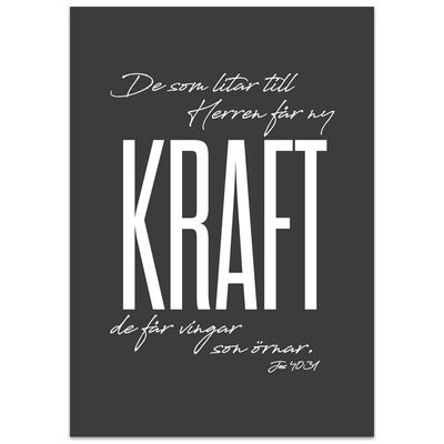 Vykort - Kraft