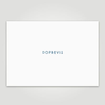 Barnens Bästa Bibel - Kuvert: Dopbevis, 10-pack