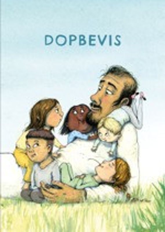 Barnens Bästa Bibel - Dopbevis: Jesus och barnen, 10-pack