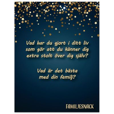 Familjesnack - Kortask