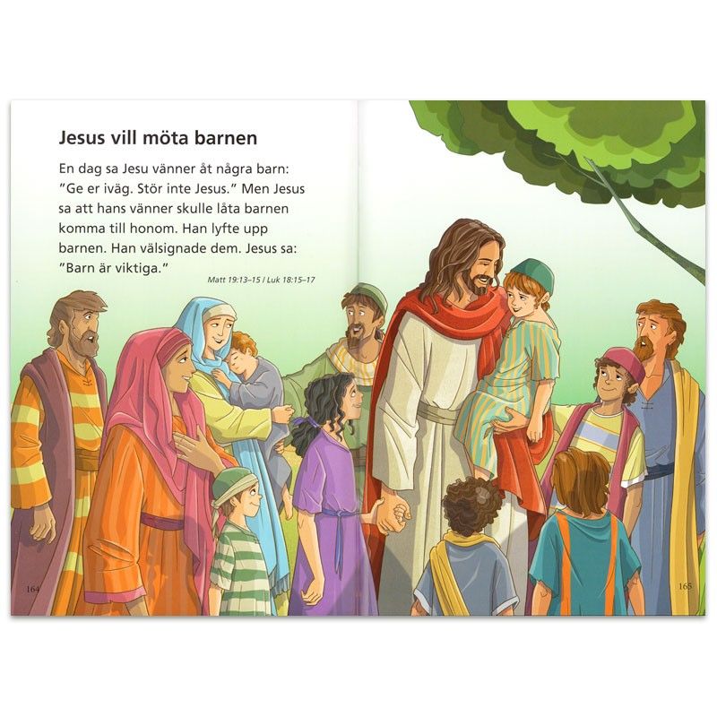 Barnens lättlästa Bibel - Jacob Vium-Olesen, Fabiano Fiori