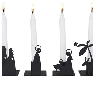 Adventsljusstake - Krubba - liten