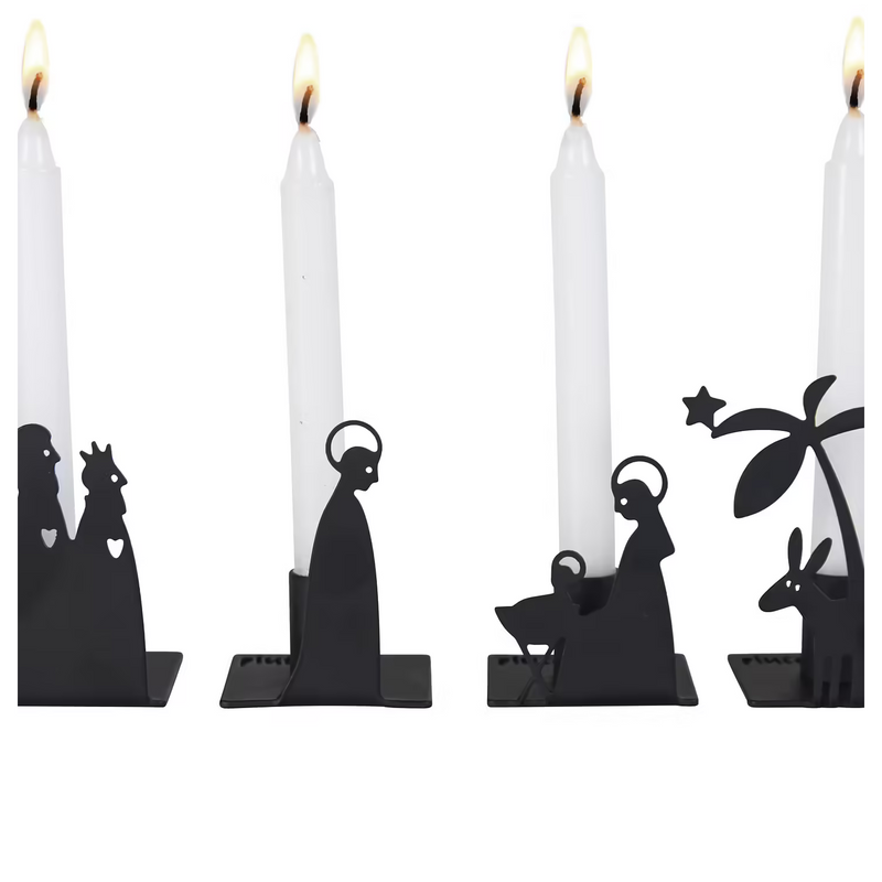 Adventsljusstake - Krubba - liten