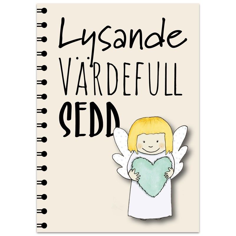 Anteckningsbok - Lysande, värdefull, sedd