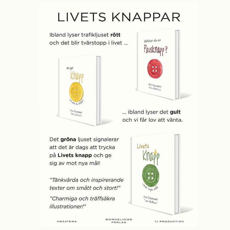 Livets knapp - mot nya mål  - Ewa Rosendahl och Tina Järdhult