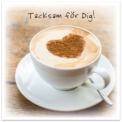 Kort - Tacksam för Dig! - Dubbelt