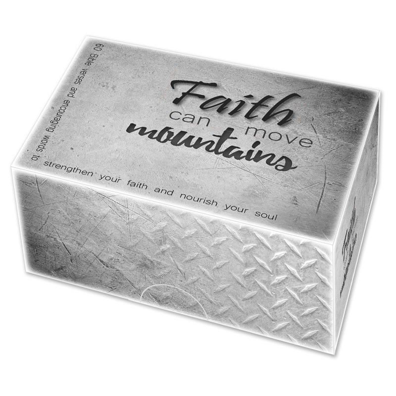 Faith can move mountains - Bible cards - Kortask