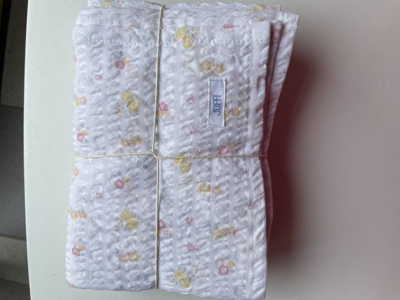 Baby-Filt, 100% bomull - Rosa - 2-pack