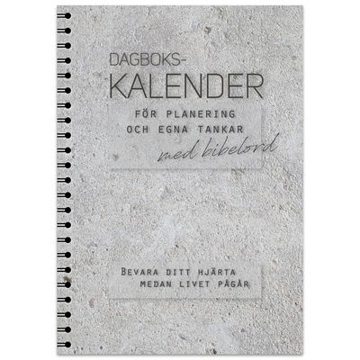 Dagbokskalender med bibelord - Bevara ditt hjärta