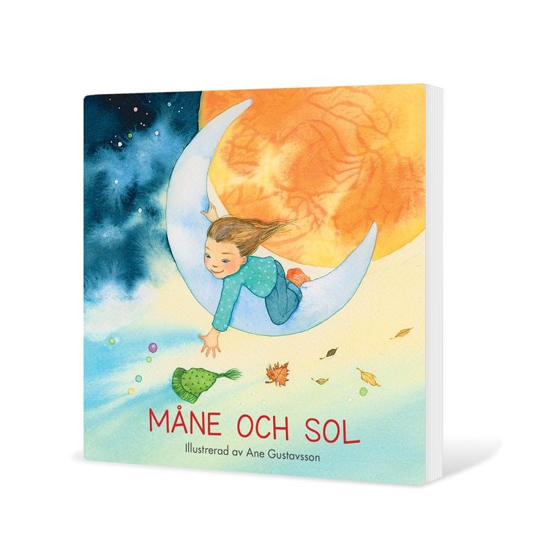 Måne och sol - Sjunga-med-bok
