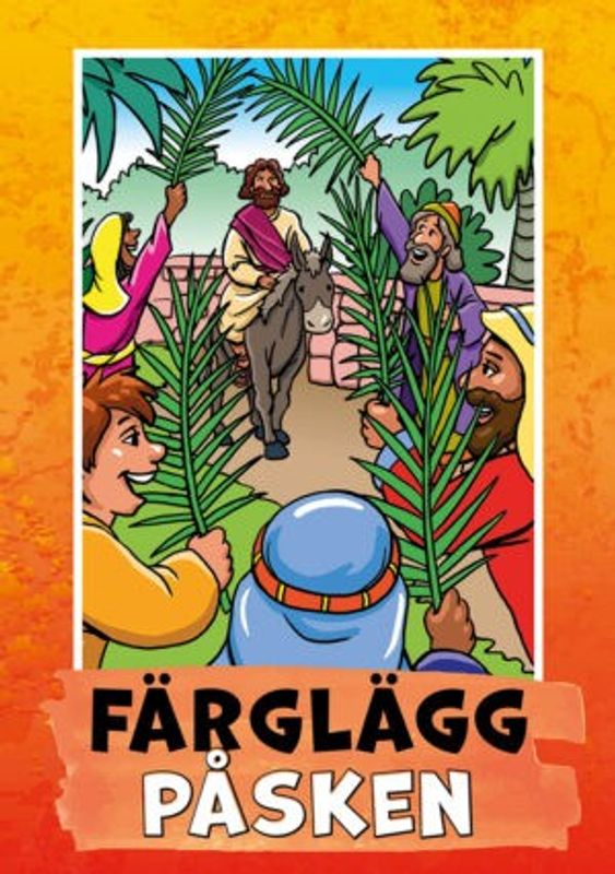 Målarhäfte - Färglägg påsken - Ron Wheeler