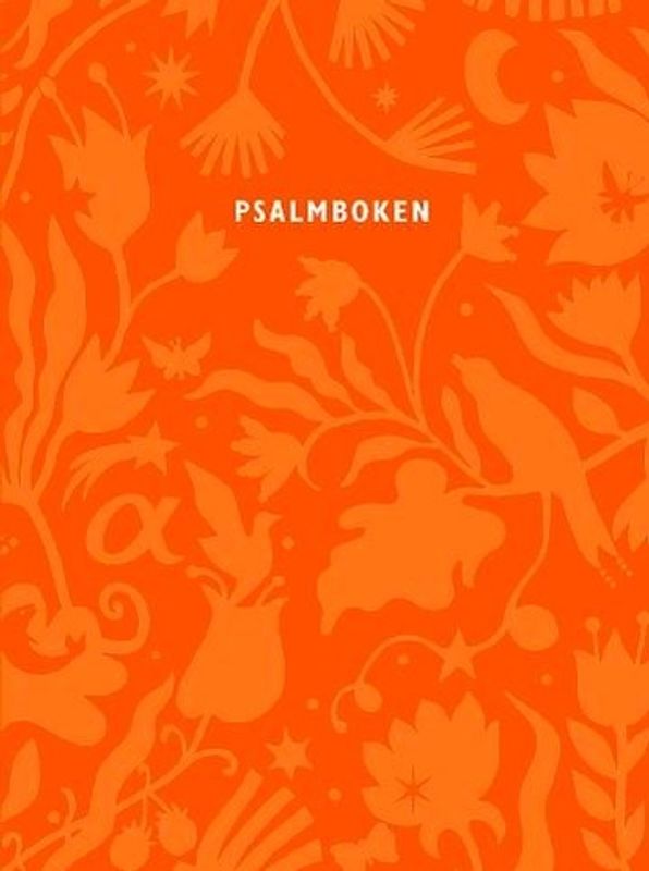 Psalmboken, konfirmand orange