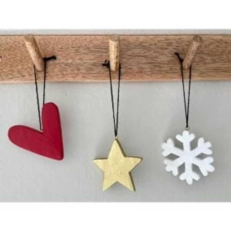 Juldekoration - Snöflinga