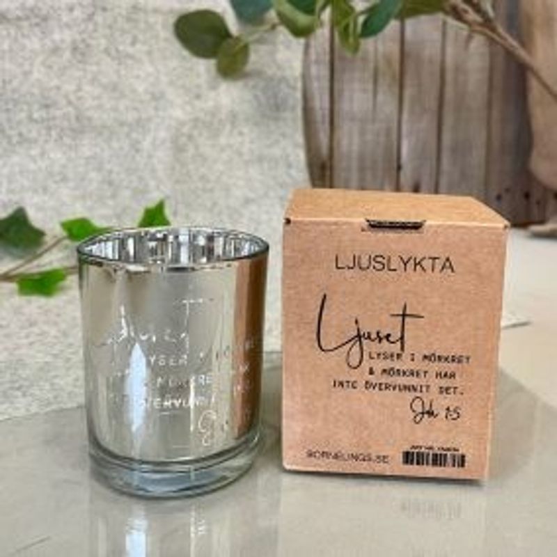 Ljuslykta - Ljuset lyser i mörkret