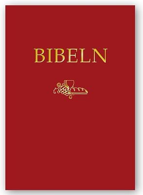 Svenska Folkbiblen 2015 - Storstilsbibeln A4 - Röd skinnimitation