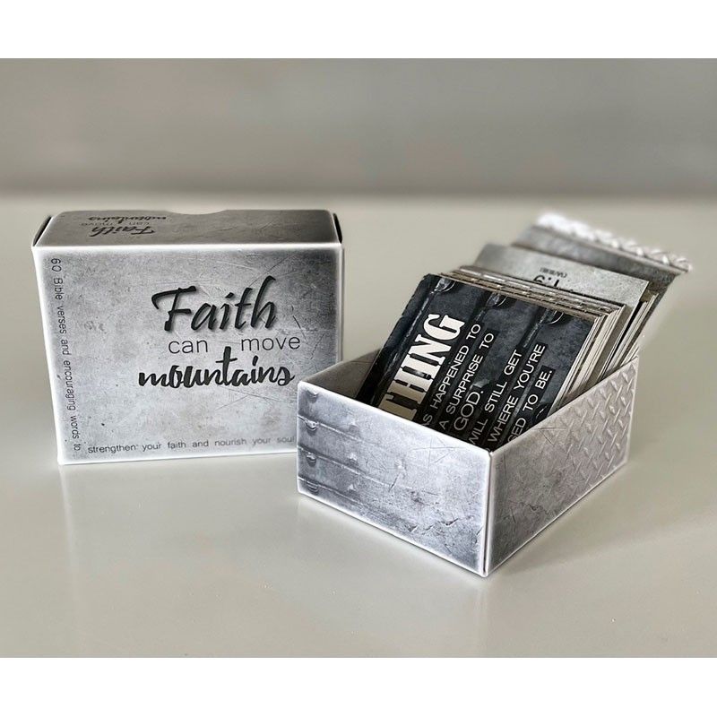 Faith can move mountains - Bible cards - Kortask