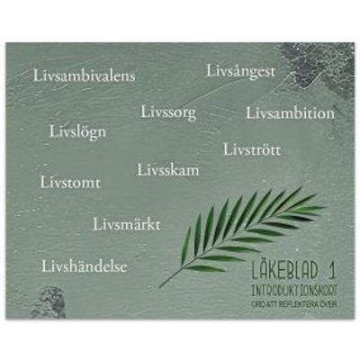 Läkeblad - Kortask