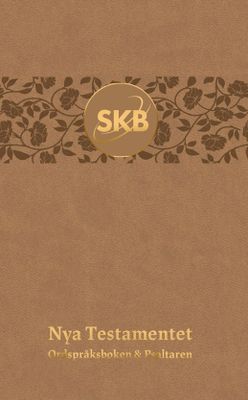 Svenska Kärnbibeln NT + Konstskinn Sand