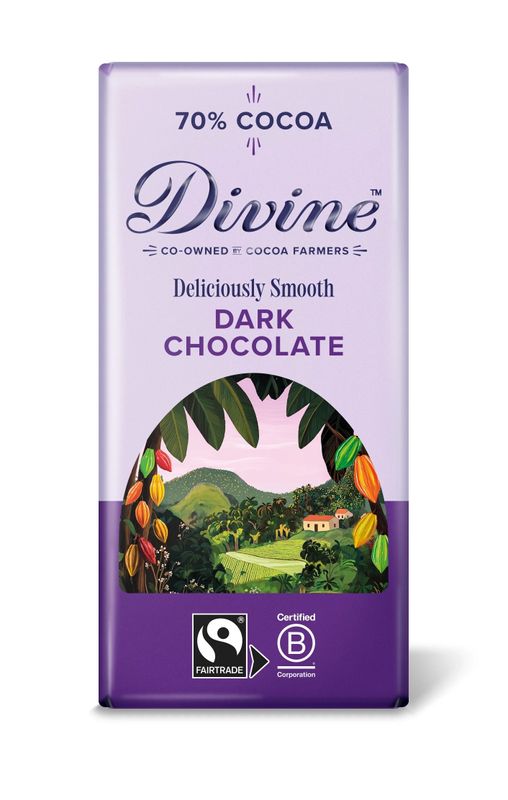 Divine, mörk choklad 70%