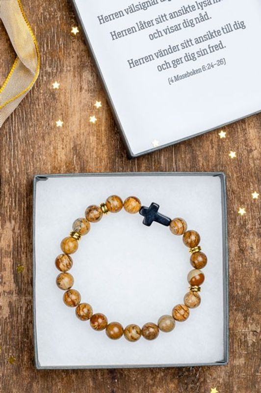 Armband - Kula - Brun (med ask)