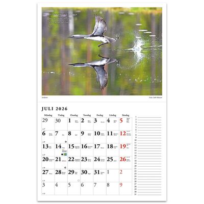 Naturkalender 2026 - Reine Jonsson