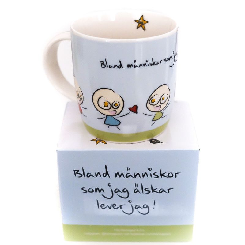 Herregud & Co - Mugg: Människor jag älskar