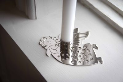 Ljusstake: Lisa Larsson, silver
