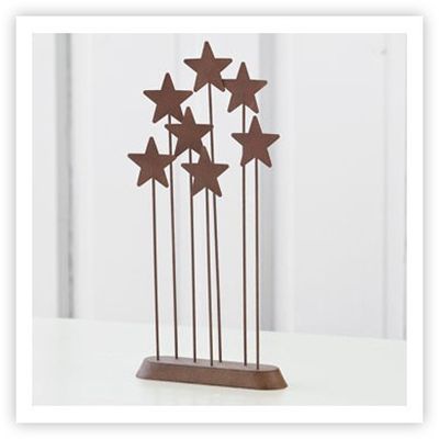 Metal Star Backdrop - Willow Tree