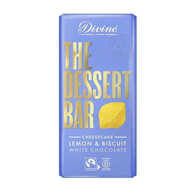 Divine Dessert Bar Lemon Cheesecake with White Chocolate, 180g