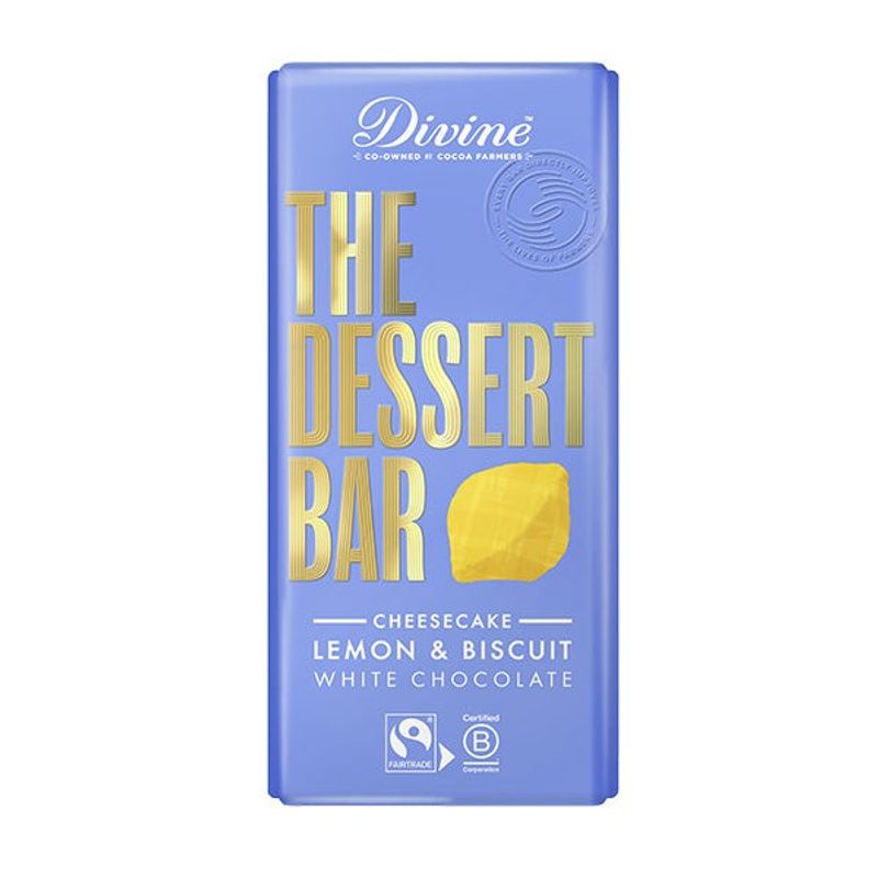 Divine Dessert Bar Lemon Cheesecake with White Chocolate, 180g