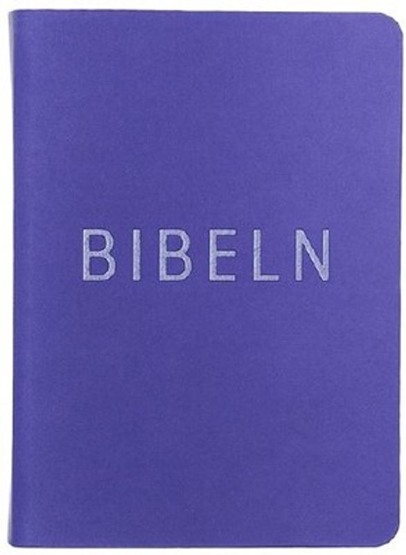 Bibeln, konfirmand, lila