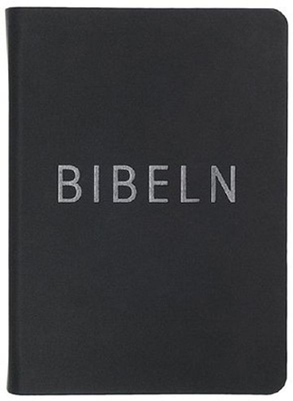 Bibeln, konfirmand, svart