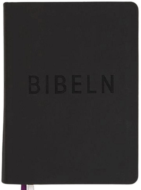 Bibel - konfirmand svart