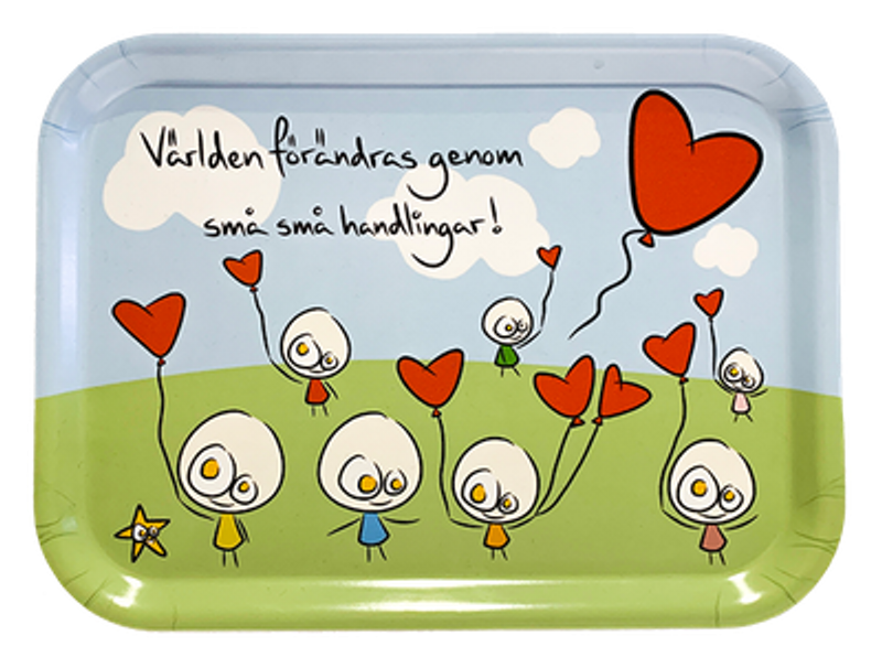 Bricka - Herregud & Co (liten)